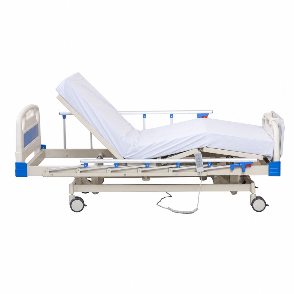 Three-function electric hospital bed, product detail 1