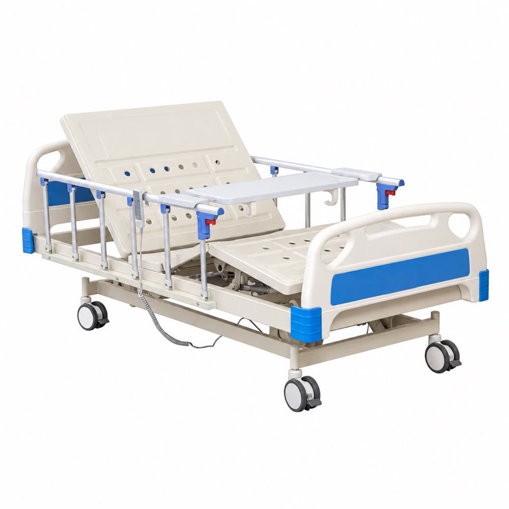 Three-function electric hospital bed, product view 6