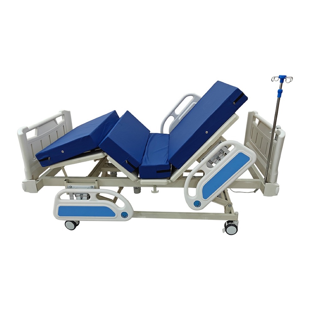 Three-function electric hospital bed, product view 2