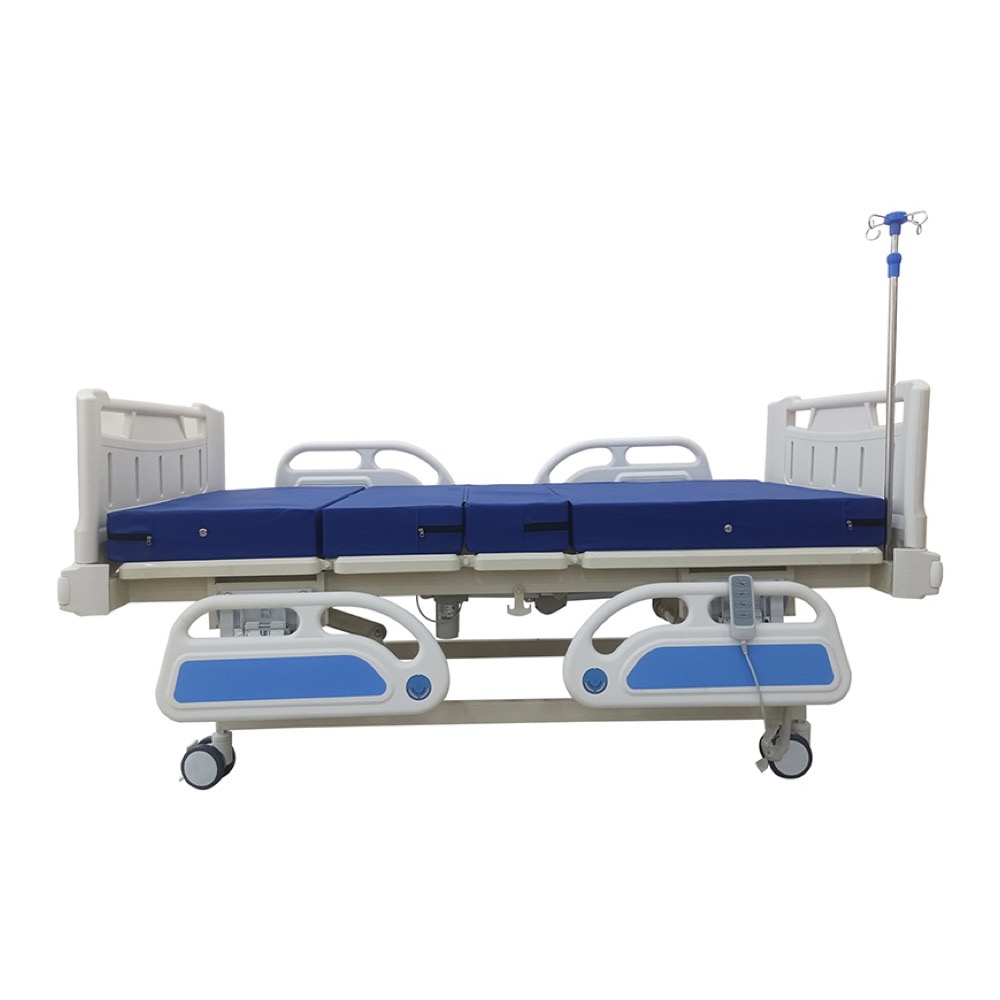 Three-function electric hospital bed, product view 4