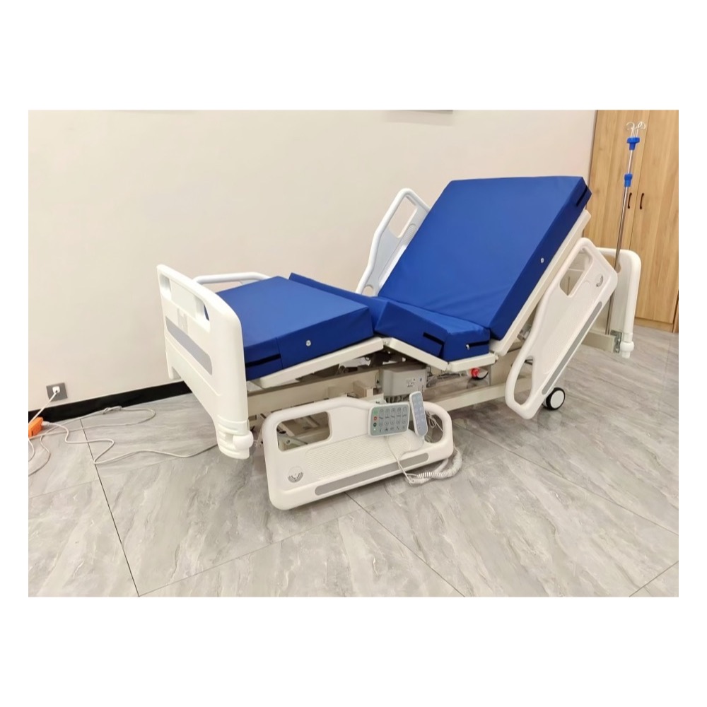 Five-function electric hospital bed, product detail 1