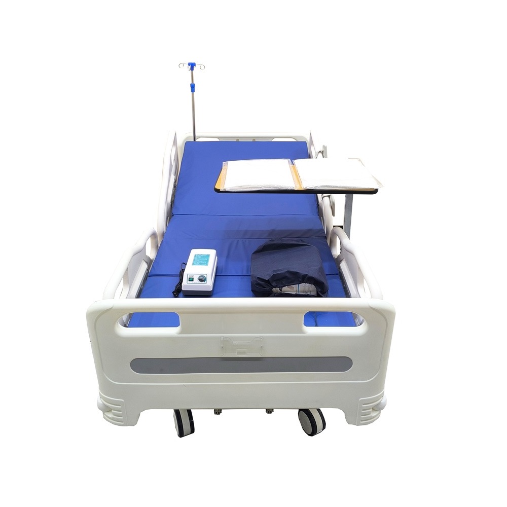 Five-function electric hospital bed, product view 2